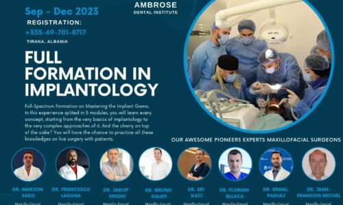 Full formation in implantology
