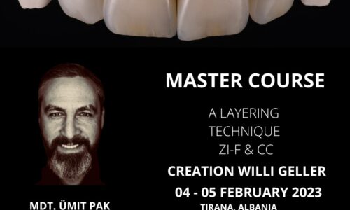 Master Course – A layering technique ZI-F & CC